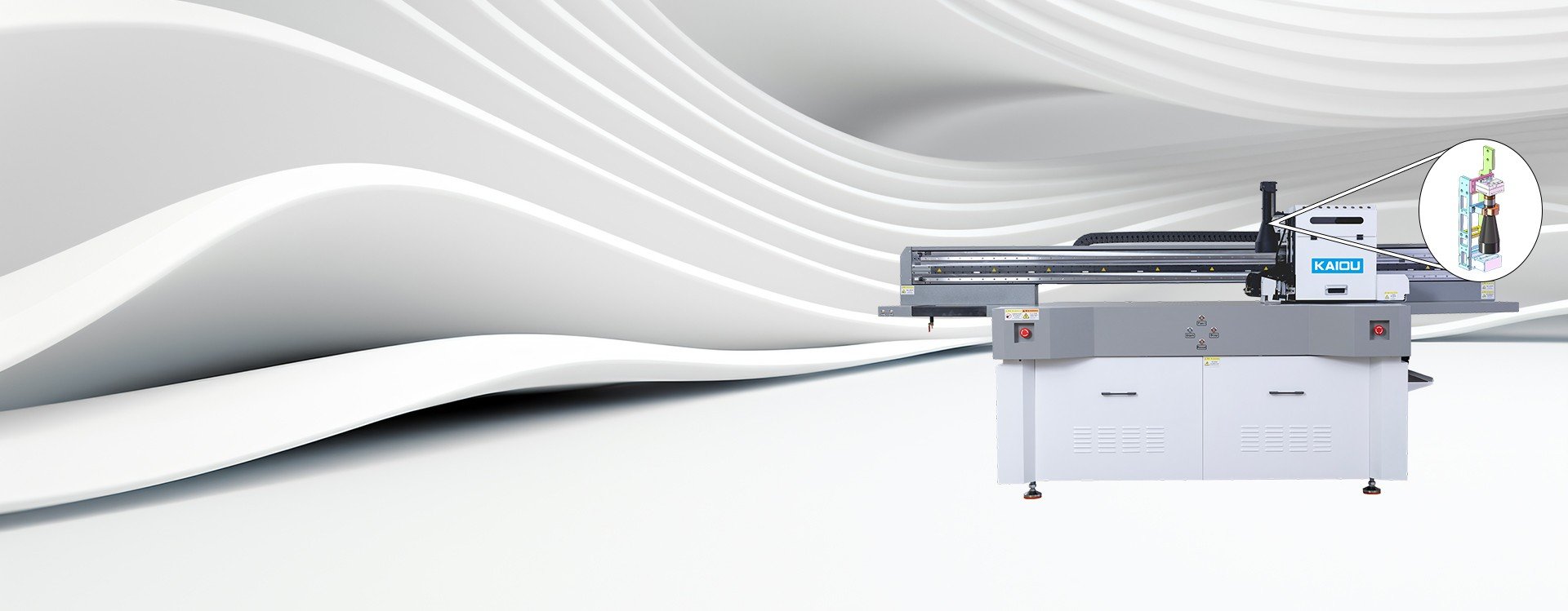 <b>Barrel CCD UV Printer 1612</b>| 1600*1200mm