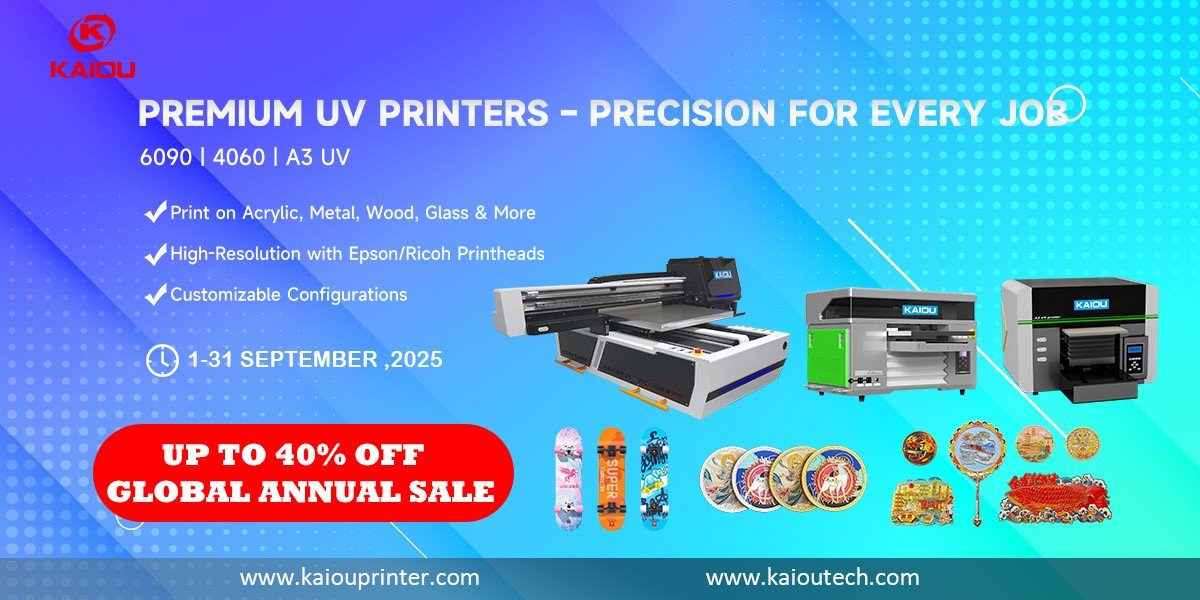 Kaiou September Mega Sale – Up to 40% OFF on UV Printers