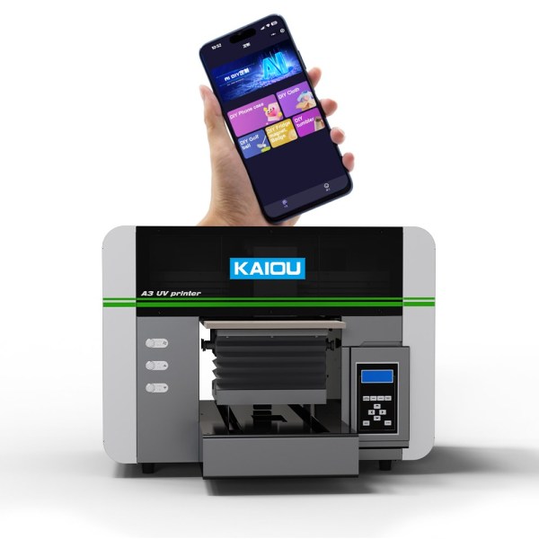 Desktop A3 uv dtf printer with AI system