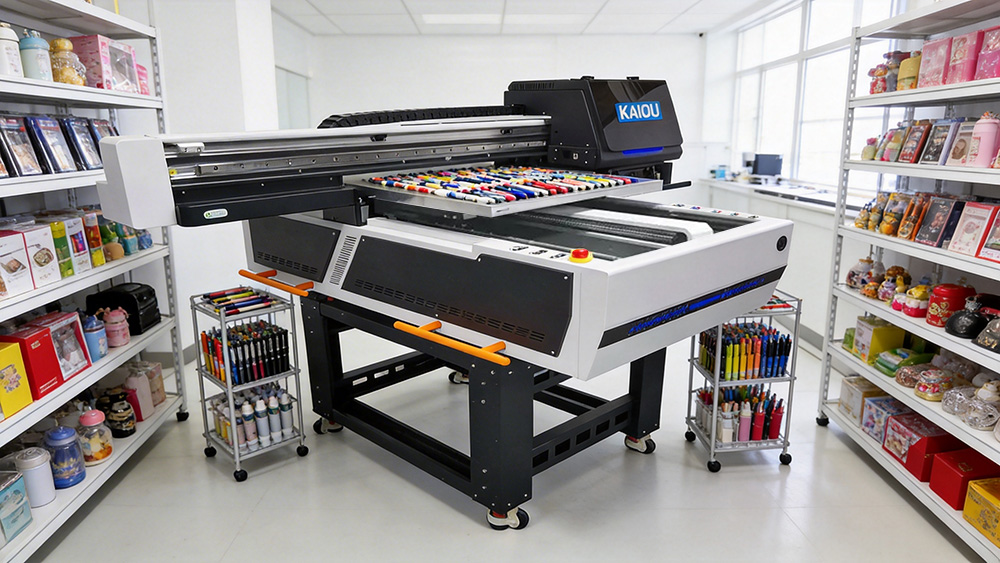 KAIOU 6090 uv printer on pen.jpg KAIOU 6090 uv printer on pen.jpg
