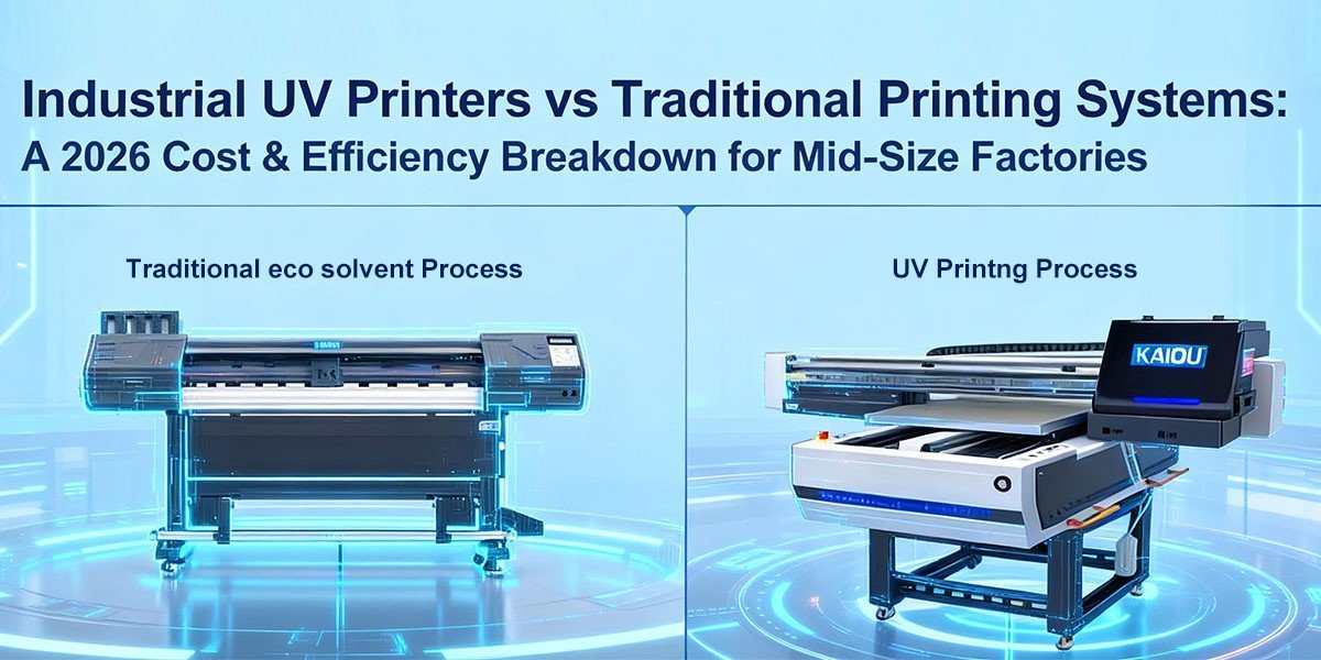 Industrial UV Printers vs Traditional Printing Systems: A 2026 Cost & Efficiency Breakdown for Mid-Size Factories