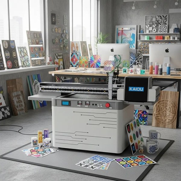 KAIOU 9060 UV Flatbed Printer – Standard & CCD Vision Pro Version