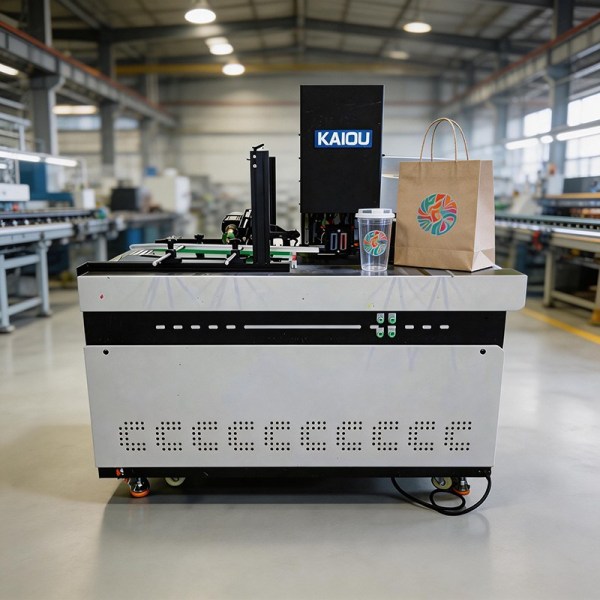 Industrial UV One Pass Printer with Plasma Treatment System