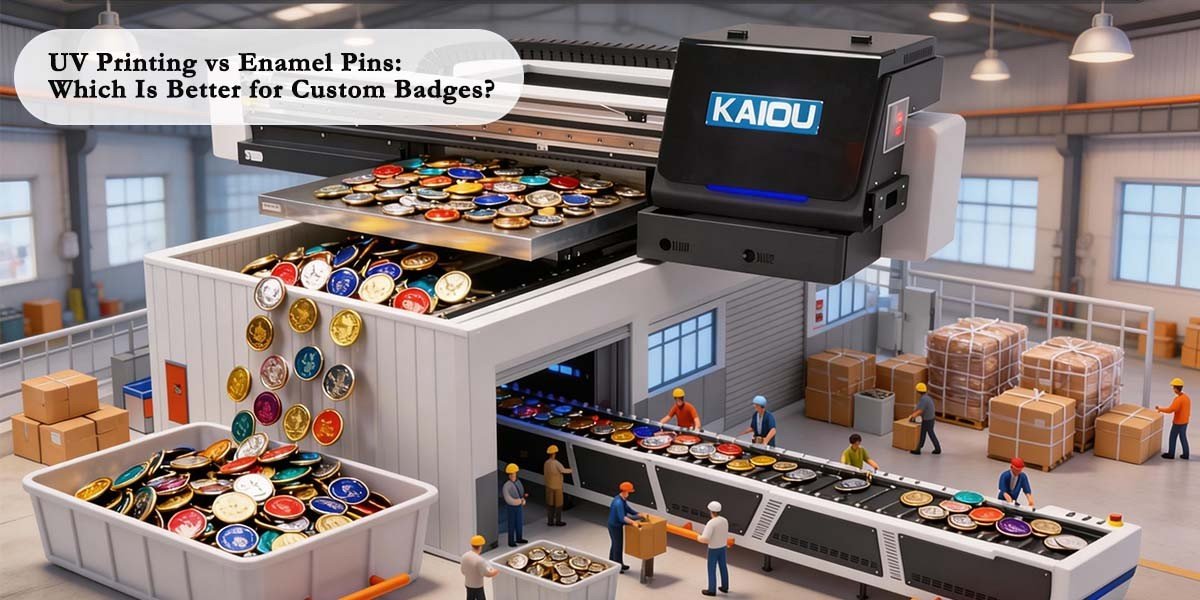 UV Printing vs Enamel Pins: Which Is Better for Custom Badges?