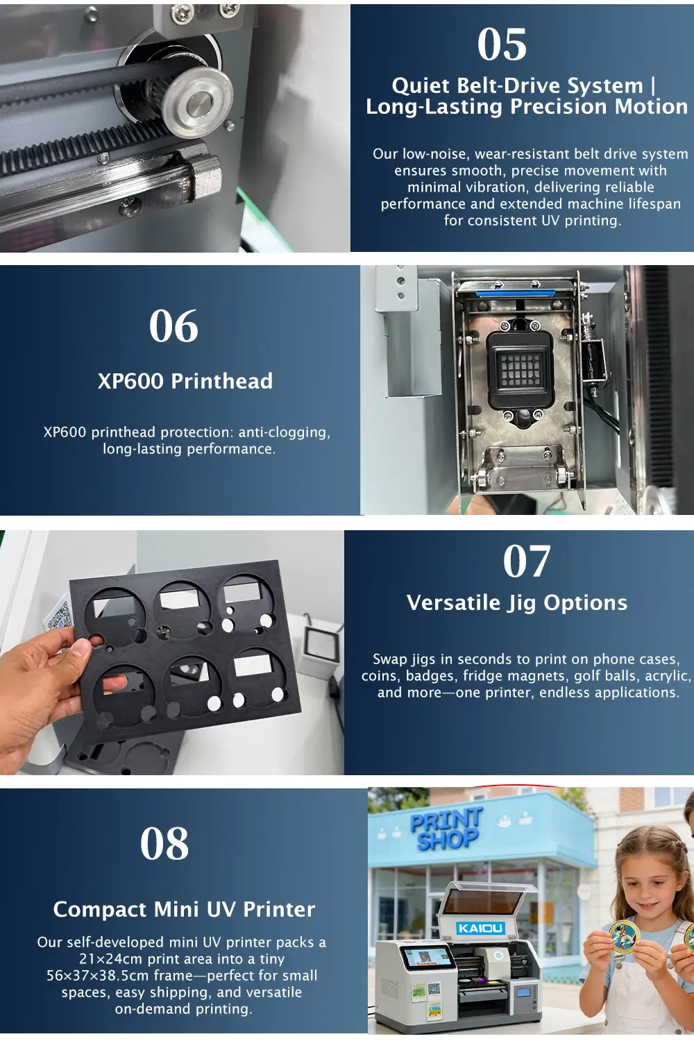 KAIOU AI one click uv printer detail.webp