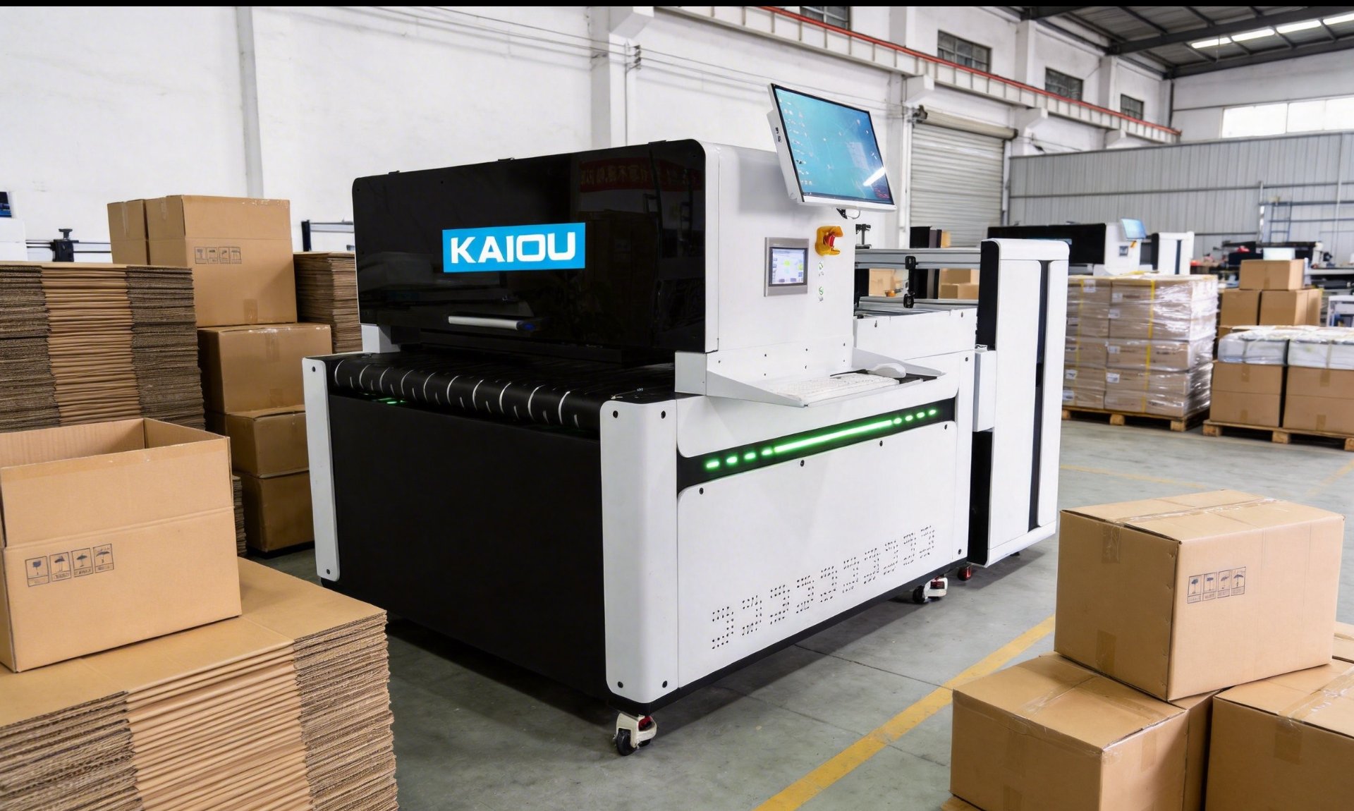 1200mm Digital single pass printer 