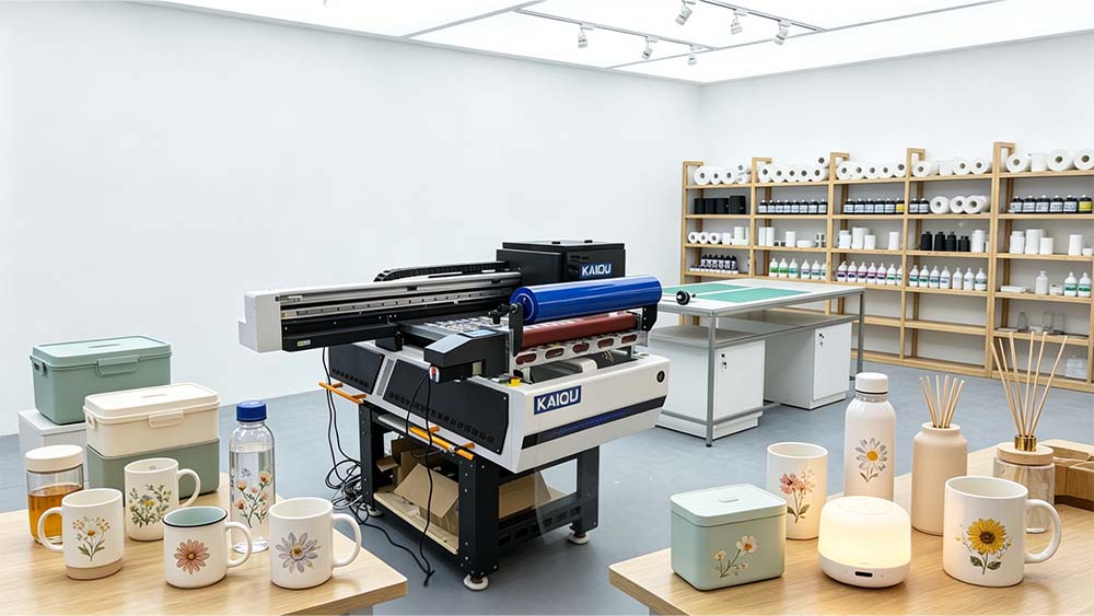 UV printer production line handling mixed home and lifestyle products in batch manufacturing.jpg