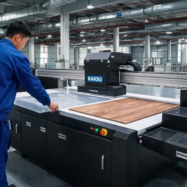 KAIOU 2513 Industrial UV Flatbed Printer- 4 Head Ricoh G5/ G6 |Multi Material Printing with Stable Production