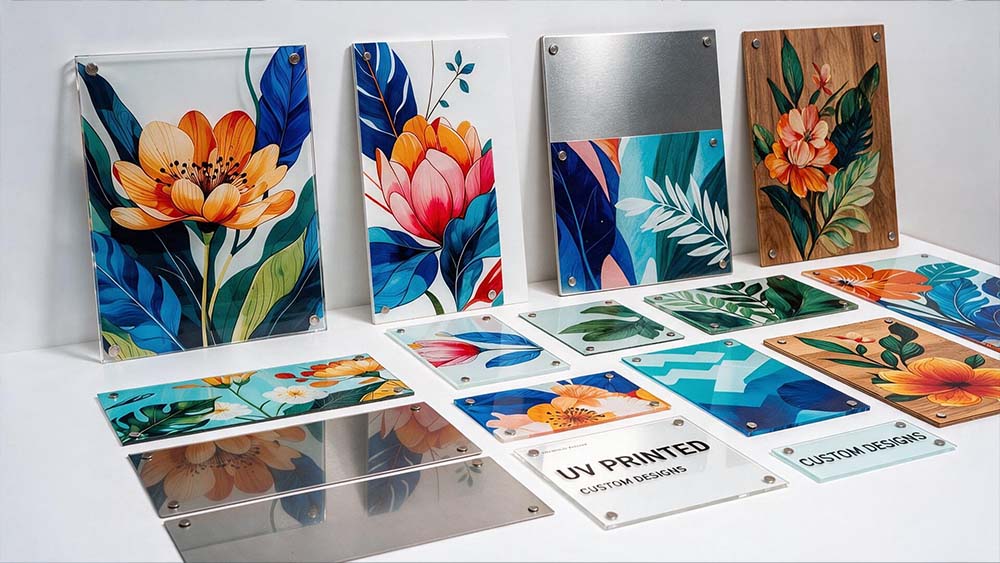 UV printed acrylic, PVC, aluminum and wood samples for advertising sign production.jpg UV printed acrylic, PVC, aluminum and wood samples for advertising sign production.jpg