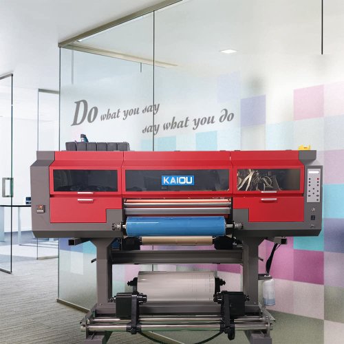 KO6004UV |60cm Roll-to-Roll UV DTF Printer – Crystal Label Printing & Lamination All-in-One
