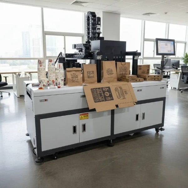 UV Single pass direct packaging printing machine