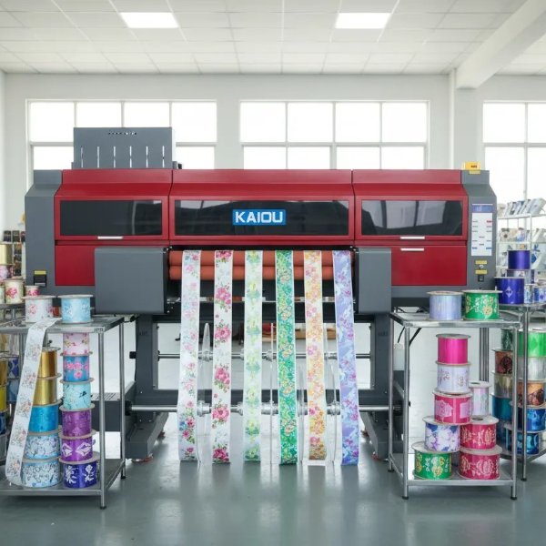 Epson i3200 Roll to roll uv printer on ribbon: KAIOU uv printer Manufacturer